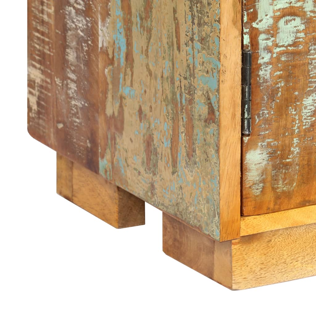 Libreria 60x35x180 cm in Legno Massello di Recupero - homemem39