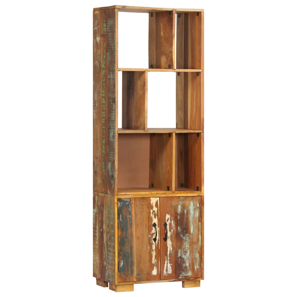 Libreria 60x35x180 cm in Legno Massello di Recupero - homemem39