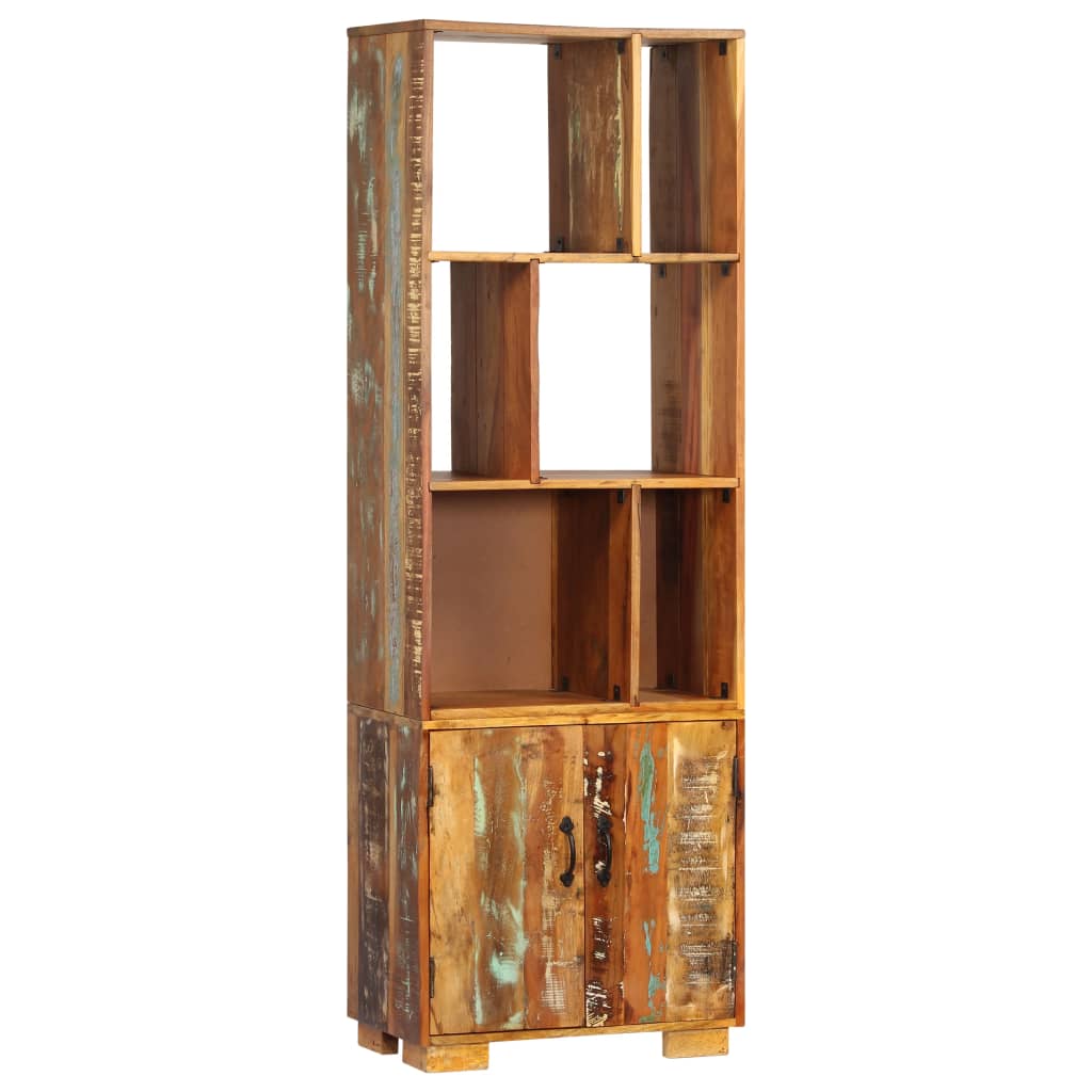 Libreria 60x35x180 cm in Legno Massello di Recupero - homemem39