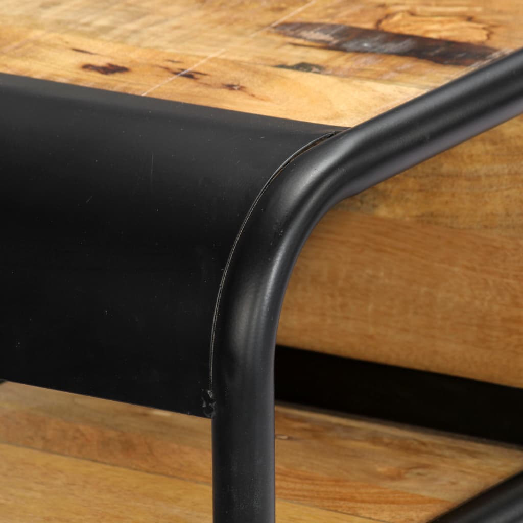 Tavolo Consolle 118x30x75 cm in Legno Massello di Mango - homemem39