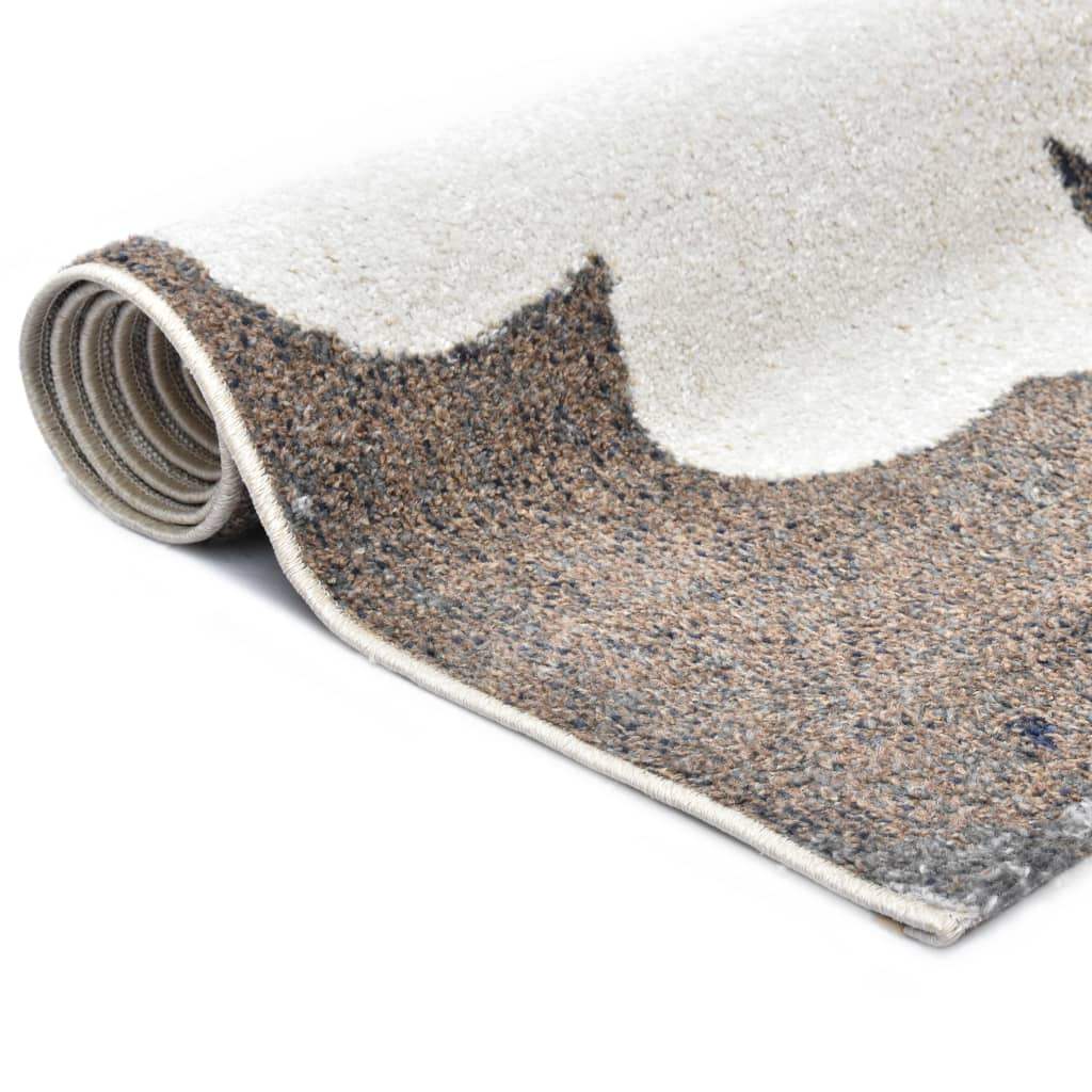 Tappeto Grigio 80x150 cm in PP - homemem39