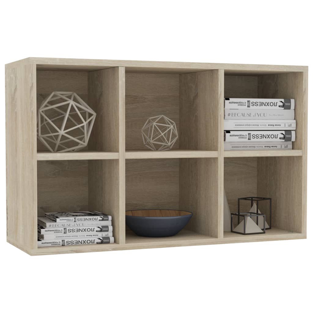 Libreria/Credenza Rovere Sonoma 66x30x97,8 cm in Truciolato - homemem39