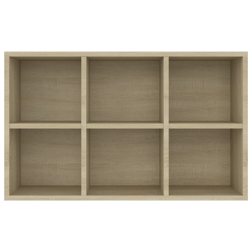 Libreria/Credenza Rovere Sonoma 66x30x97,8 cm in Truciolato - homemem39