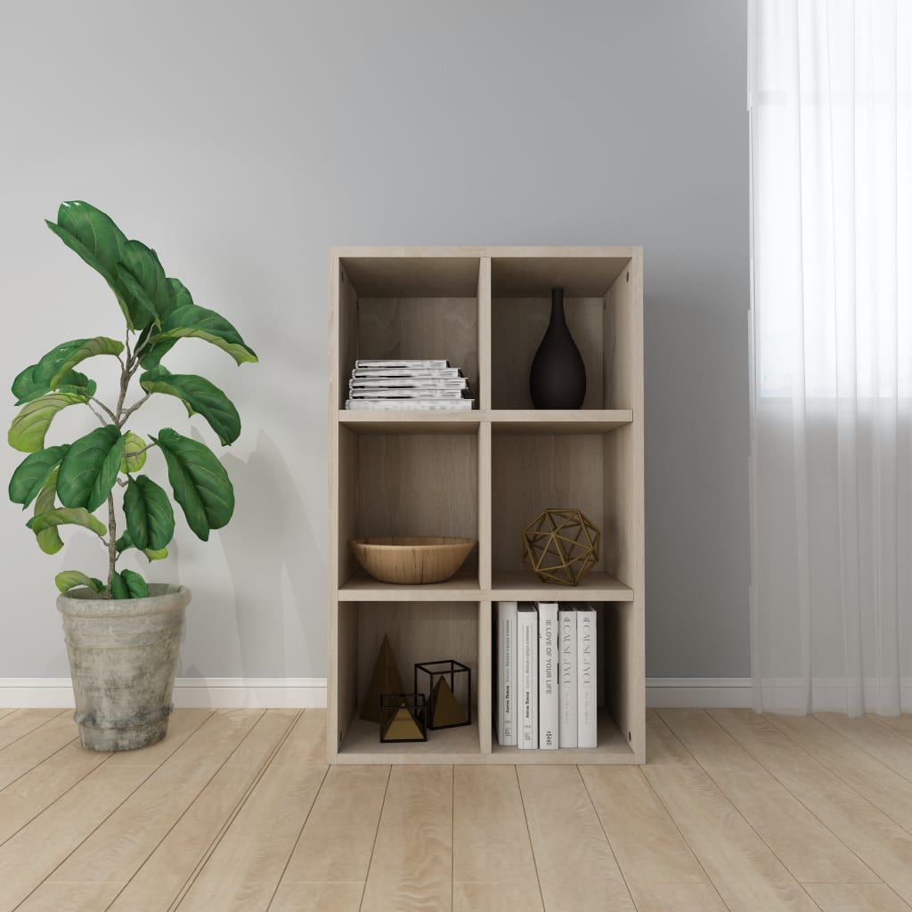 Libreria/Credenza Rovere Sonoma 66x30x97,8 cm in Truciolato - homemem39
