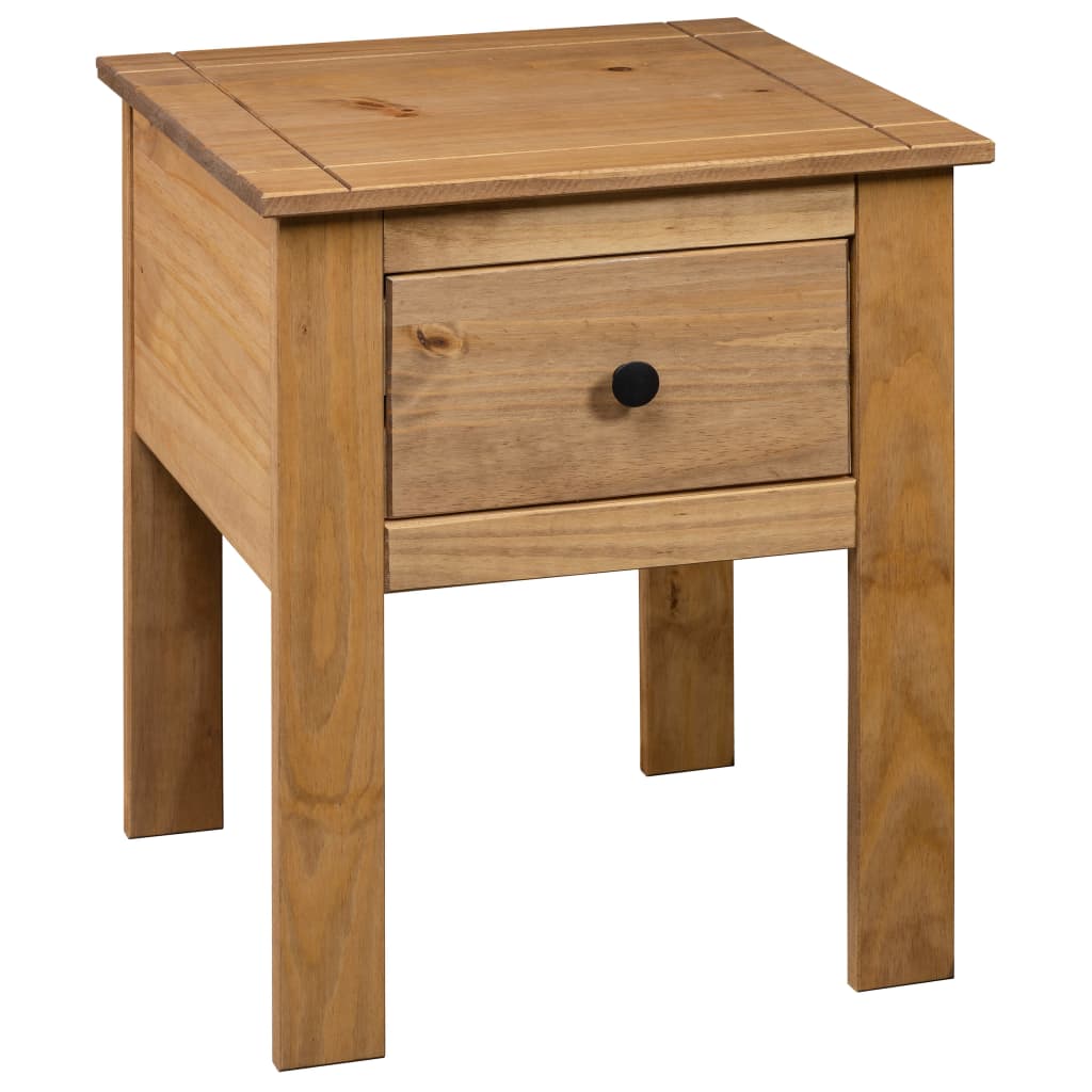 Comodino 46x40x57 cm in Legno di Pino Panama Range - homemem39
