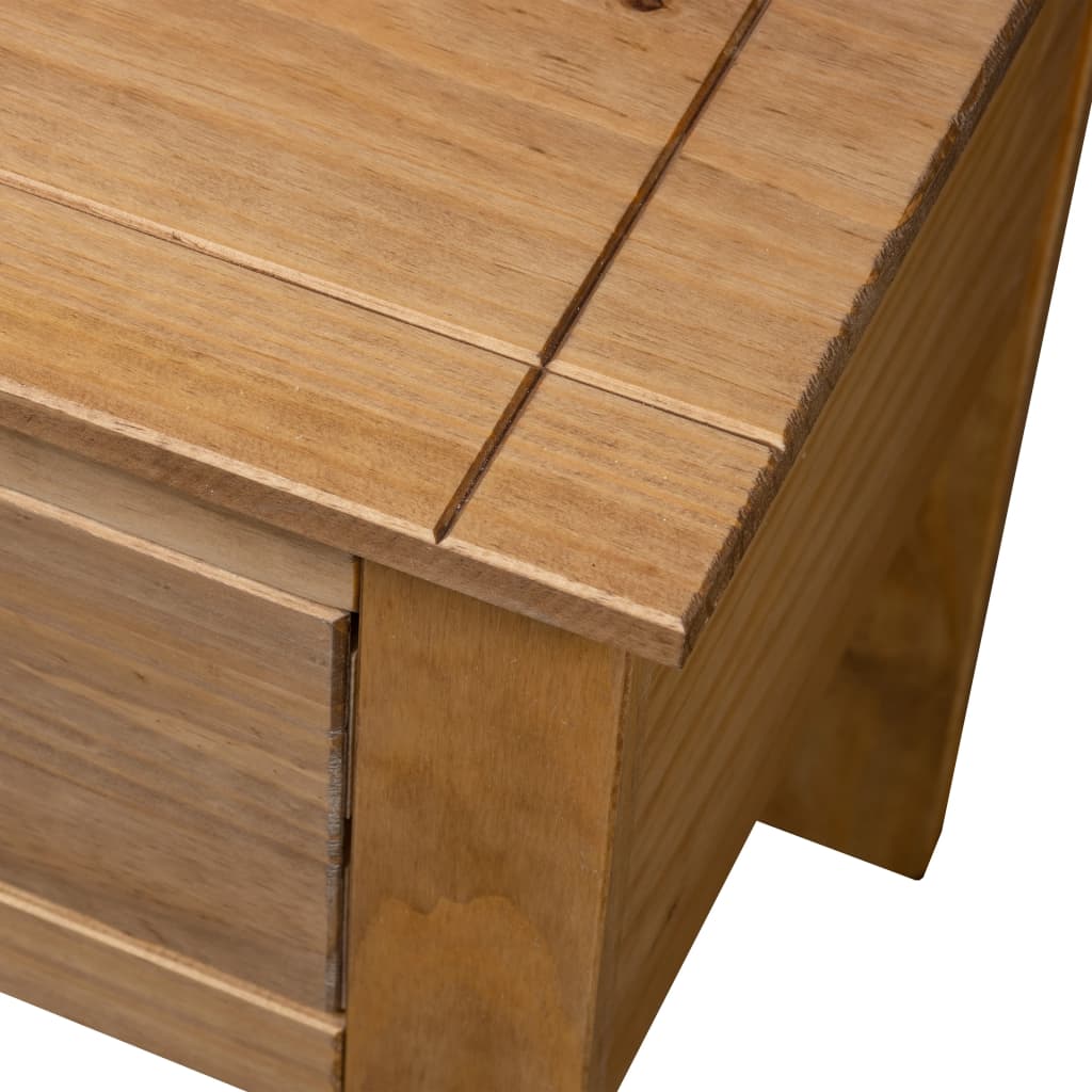 Comodino 46x40x57 cm in Legno di Pino Panama Range - homemem39