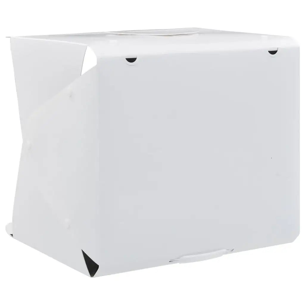Light Box per Studio Foto a LED 40x34x37 cm in Plastica Bianco - homemem39