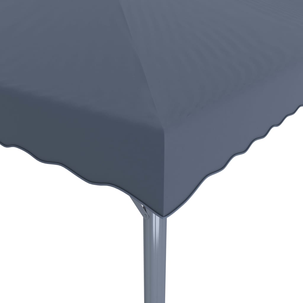 Gazebo 400x300 cm Antracite Alluminio - homemem39