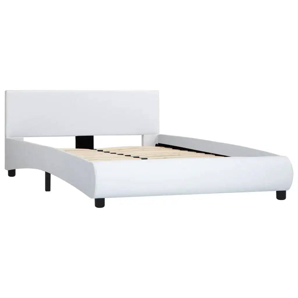 Giroletto con LED Bianco in Similpelle 120x200 cm - homemem39