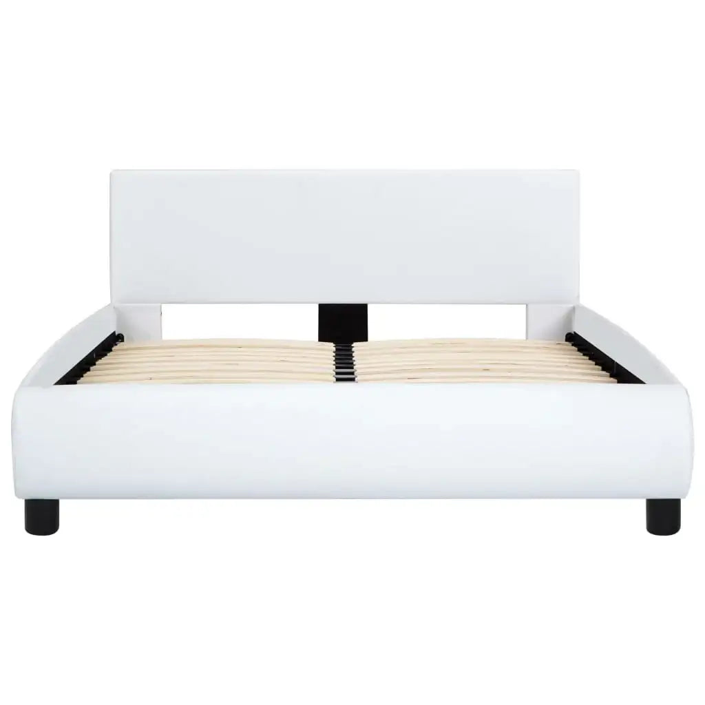 Giroletto con LED Bianco in Similpelle 120x200 cm - homemem39
