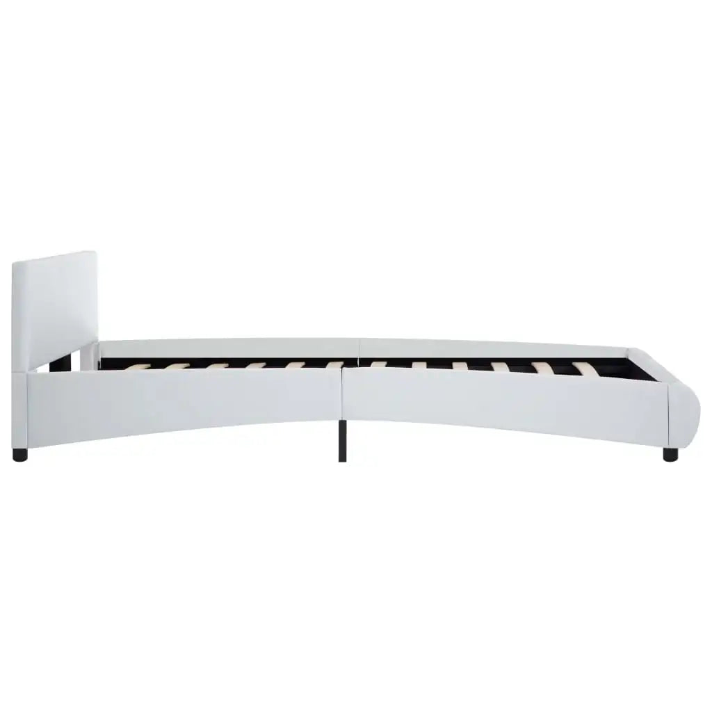 Giroletto con LED Bianco in Similpelle 120x200 cm - homemem39
