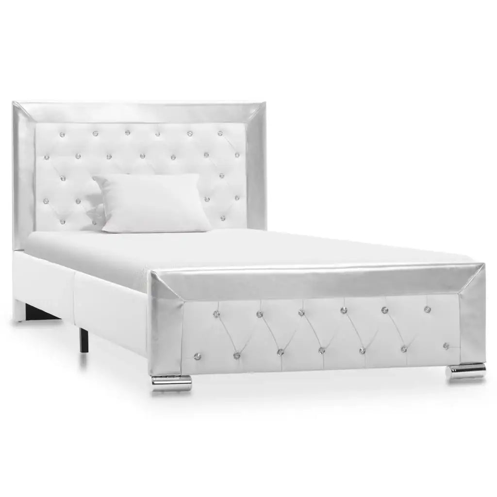 Giroletto Bianco in Similpelle 100x200 cm - homemem39