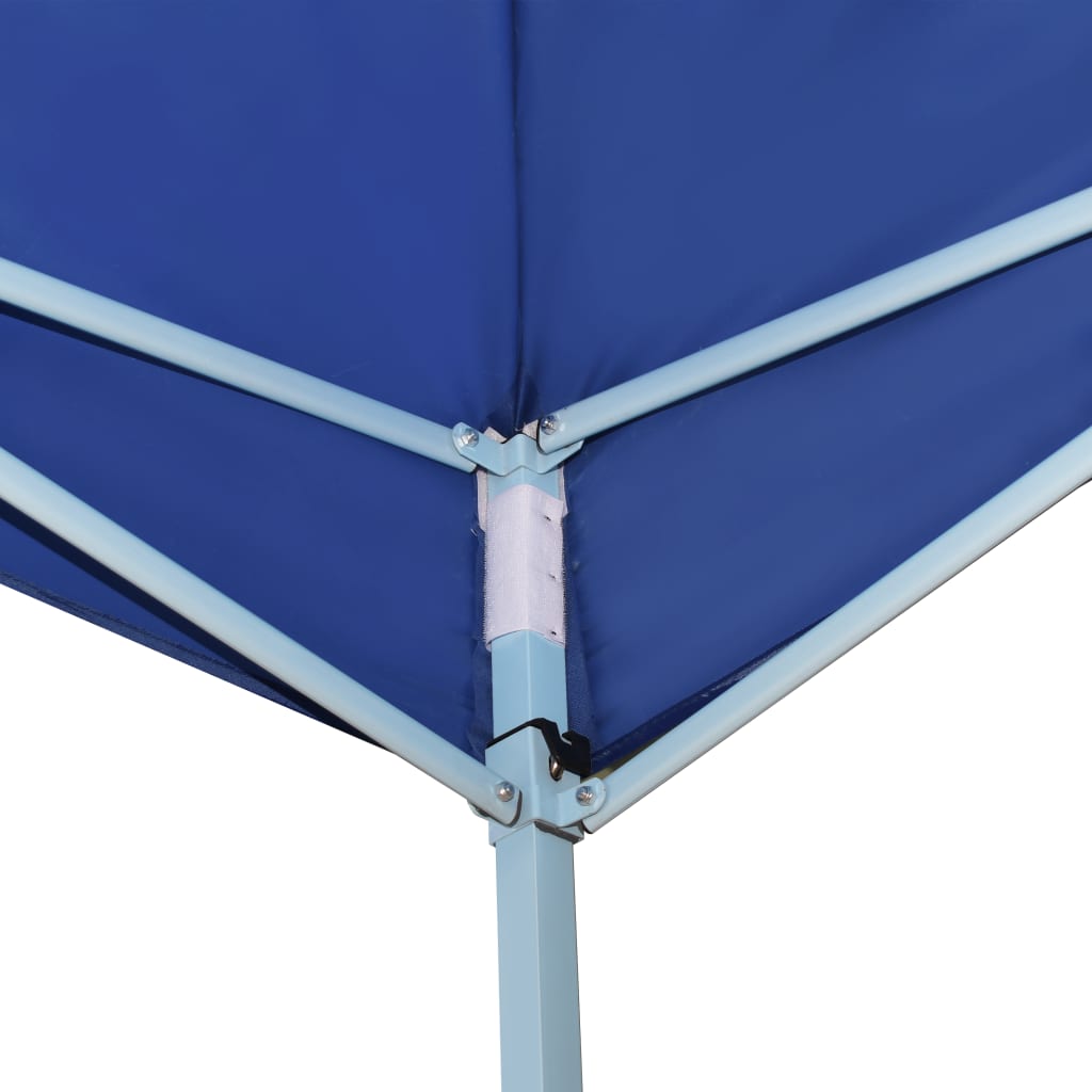 Gazebo Pieghevole 5x5 m Blu - homemem39