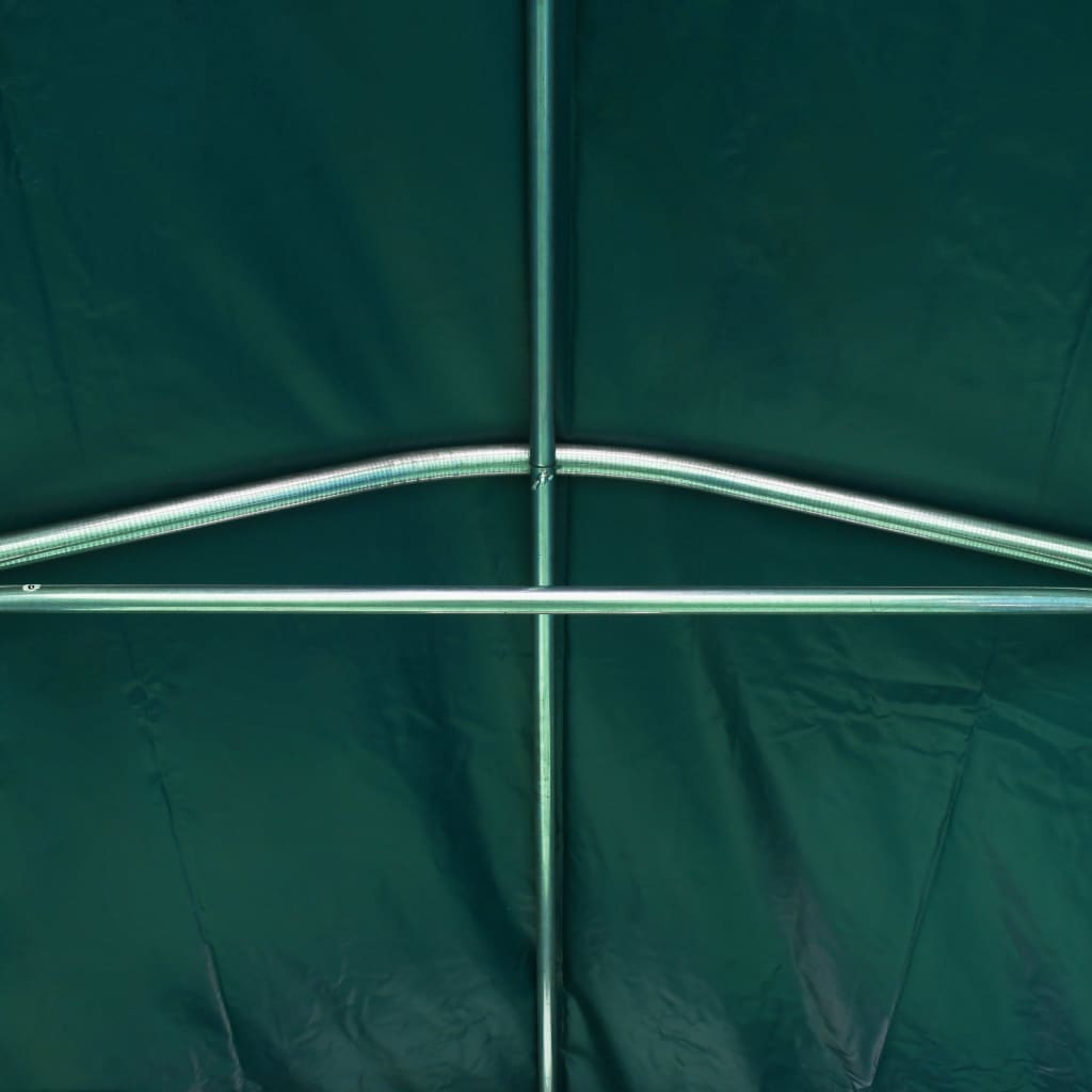 Tenda Garage in PVC 2,4x3,6 m Verde - homemem39