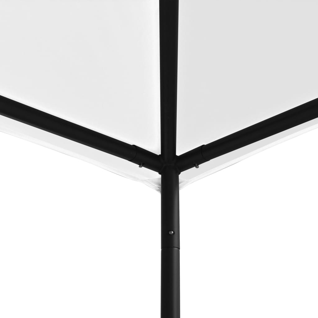 Gazebo da Giardino 4x4x3 m Bianco 180 g/m² - homemem39