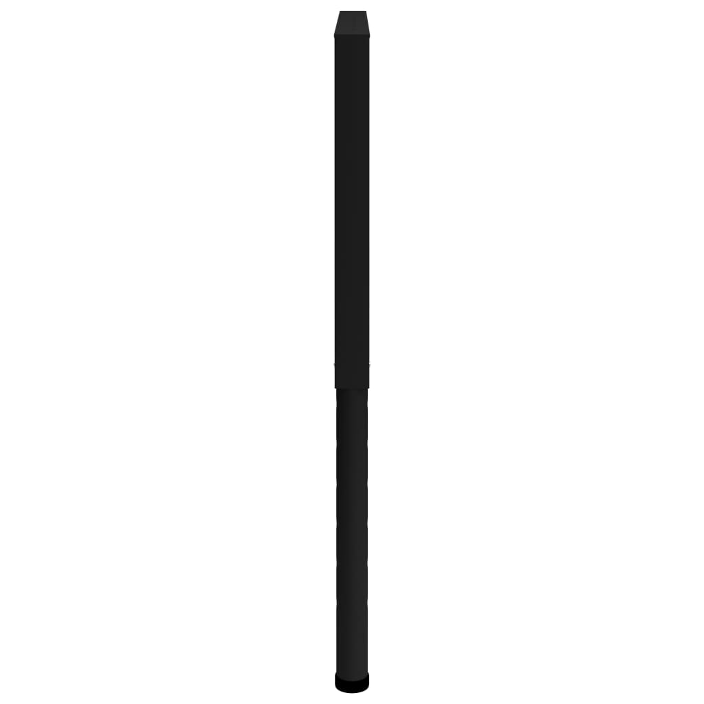 Telai per Banco da Lavoro 2 pz in Metallo 85x(69-95,5) cm Neri - homemem39