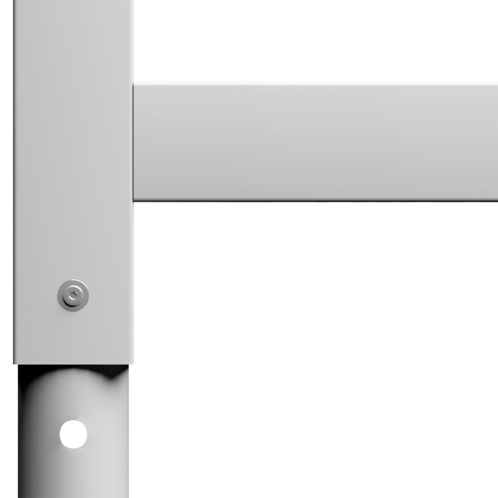 Telai per Banco da Lavoro 2 pz in Metallo 85x(69-95,5) cm Grigi - homemem39