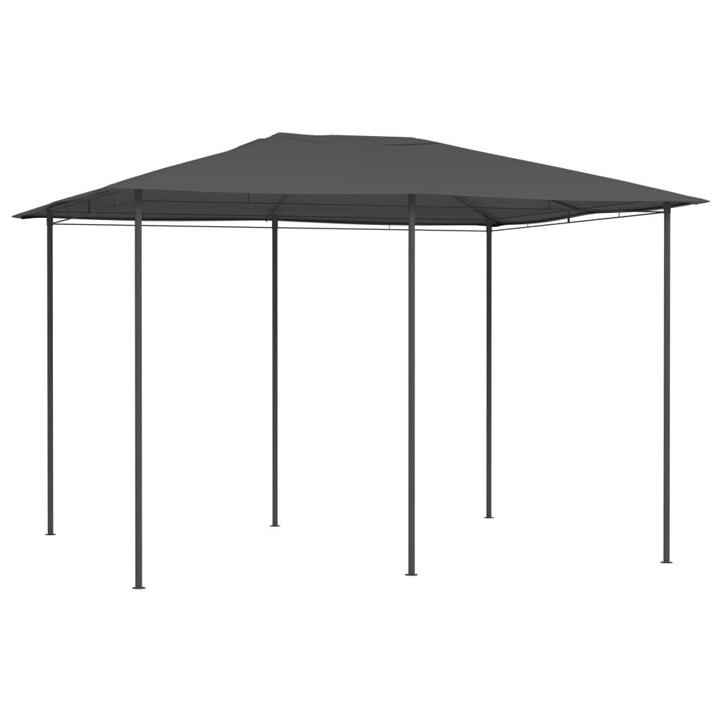 Gazebo 3x4x2,6 m Antracite 160 g/m² - homemem39