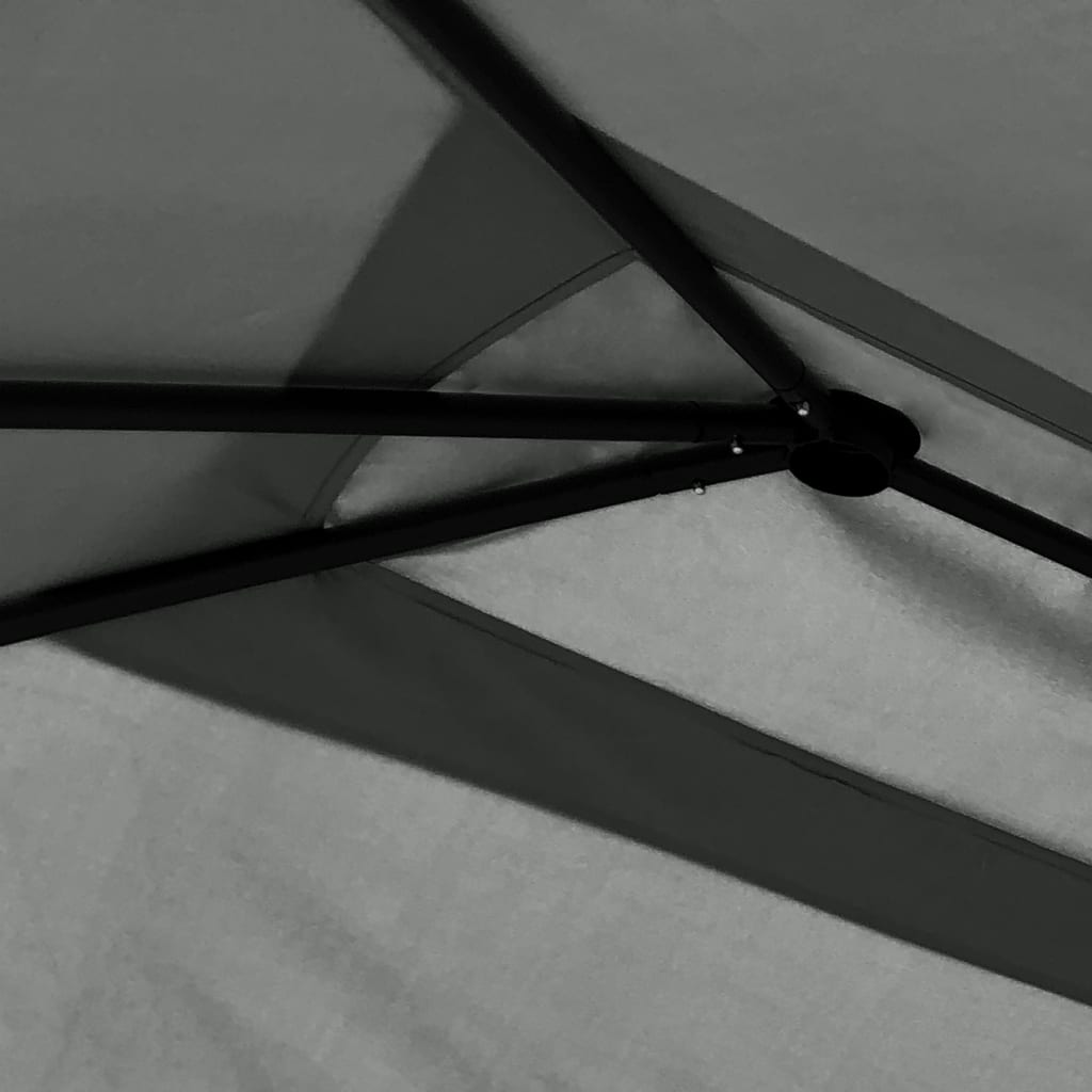 Gazebo 3x6x2,6 m Antracite 160 g/m² - homemem39