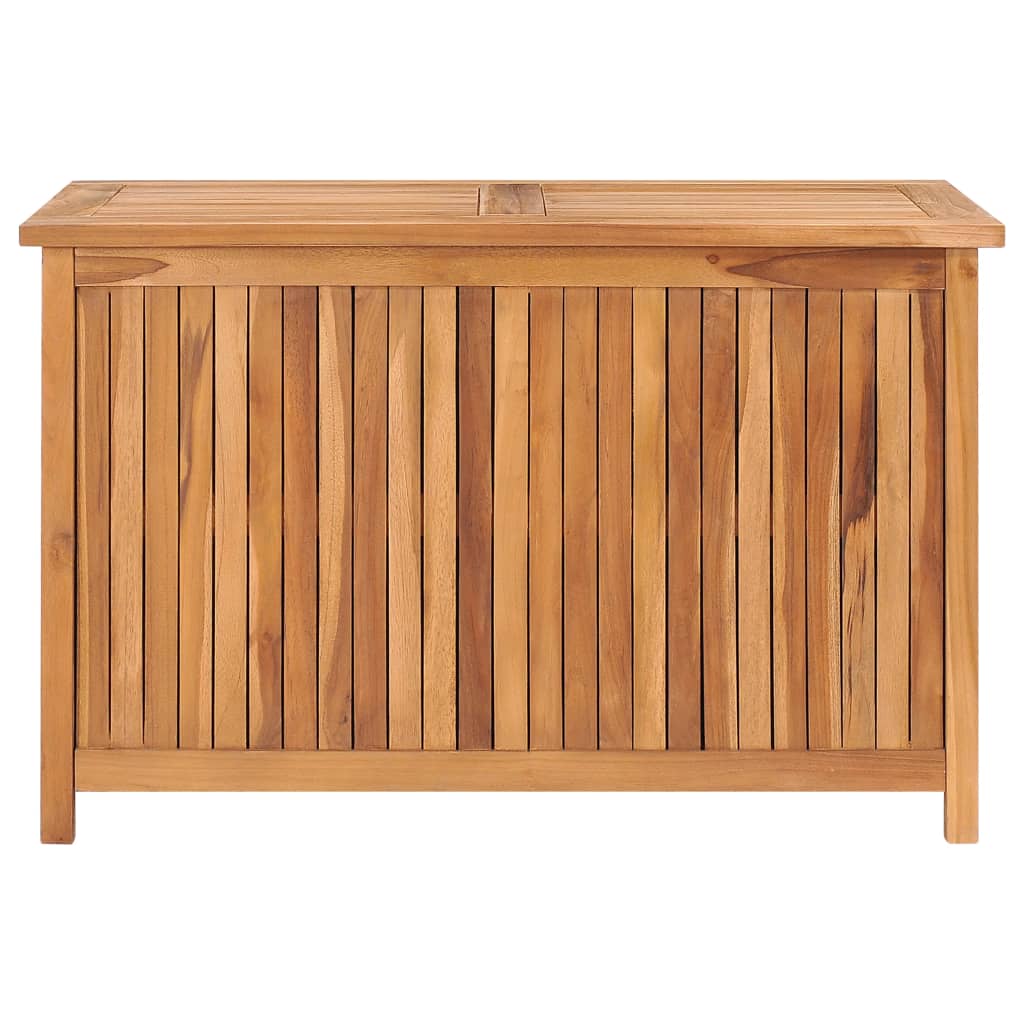 Baule da Giardino 90x50x58 cm in Legno Massello di Teak - homemem39