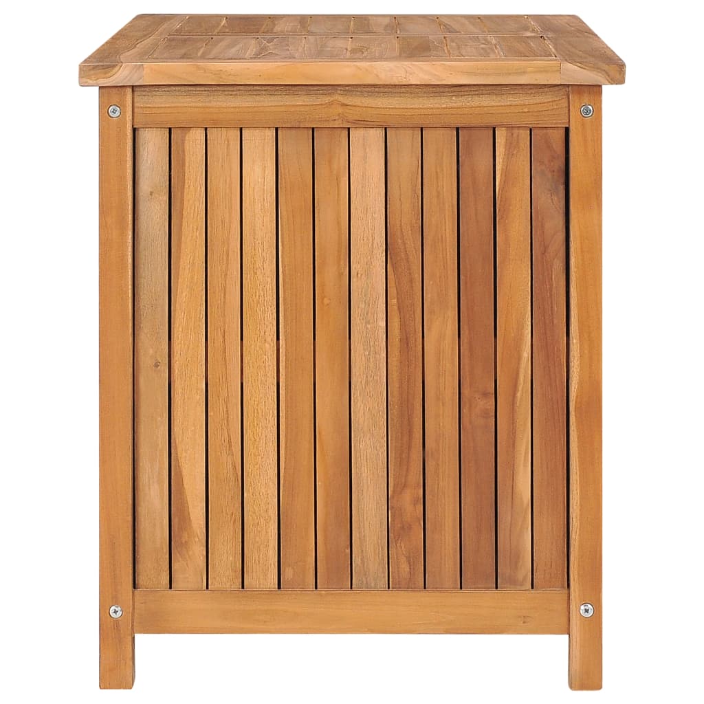 Baule da Giardino 90x50x58 cm in Legno Massello di Teak - homemem39