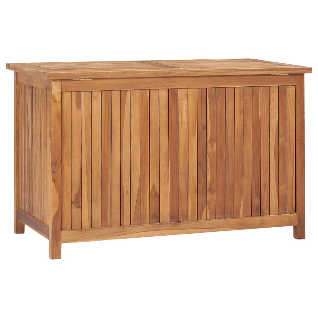 Baule da Giardino 90x50x58 cm in Legno Massello di Teak - homemem39