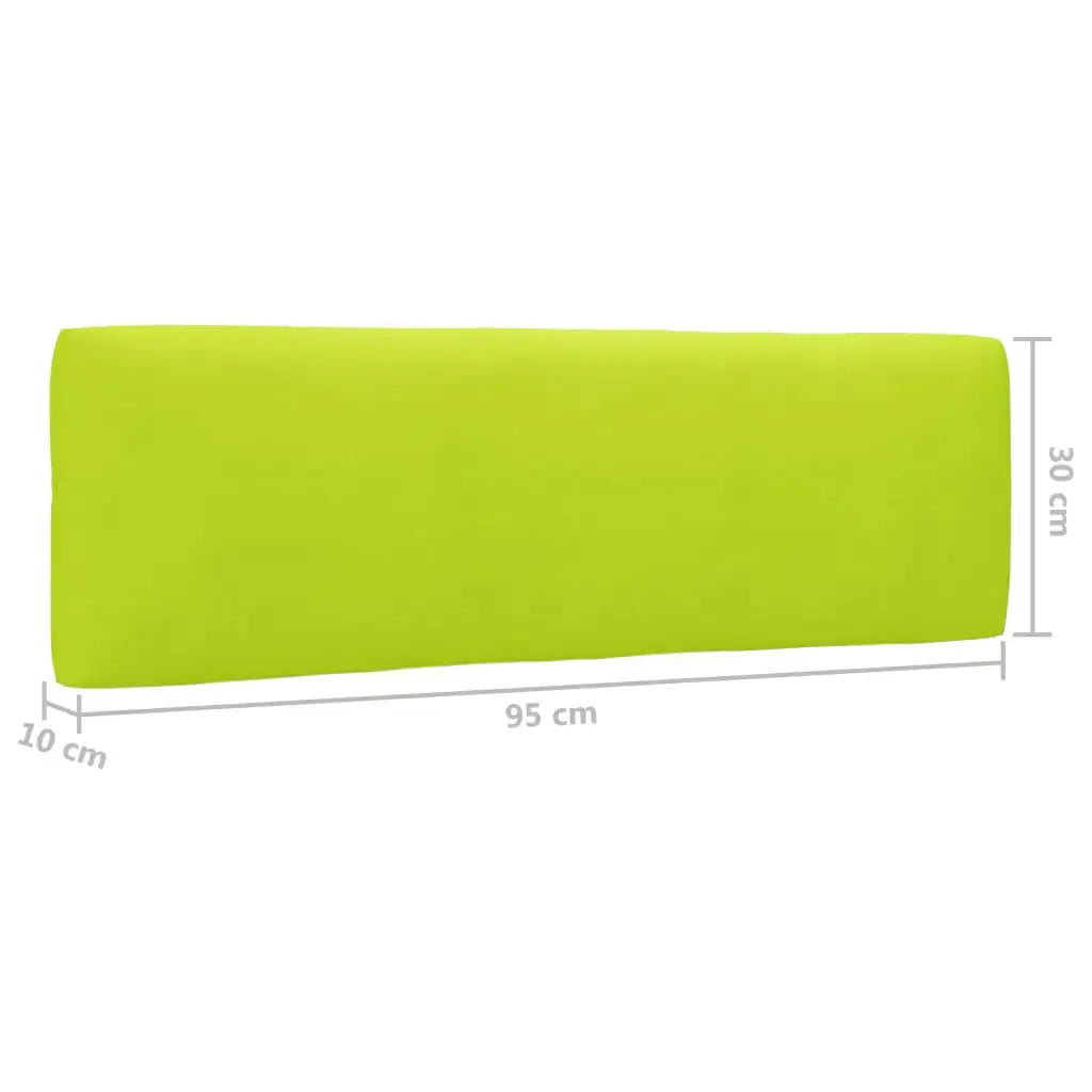 Set di Divani su Pallet 4 pz e Cuscini in Pino Impregnato Verde - homemem39