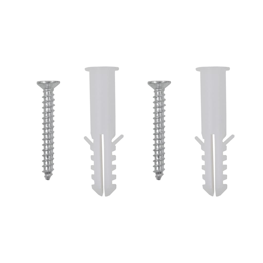 Specchi da Parete 4 pz 110x23 cm Vetro a Onda - homemem39