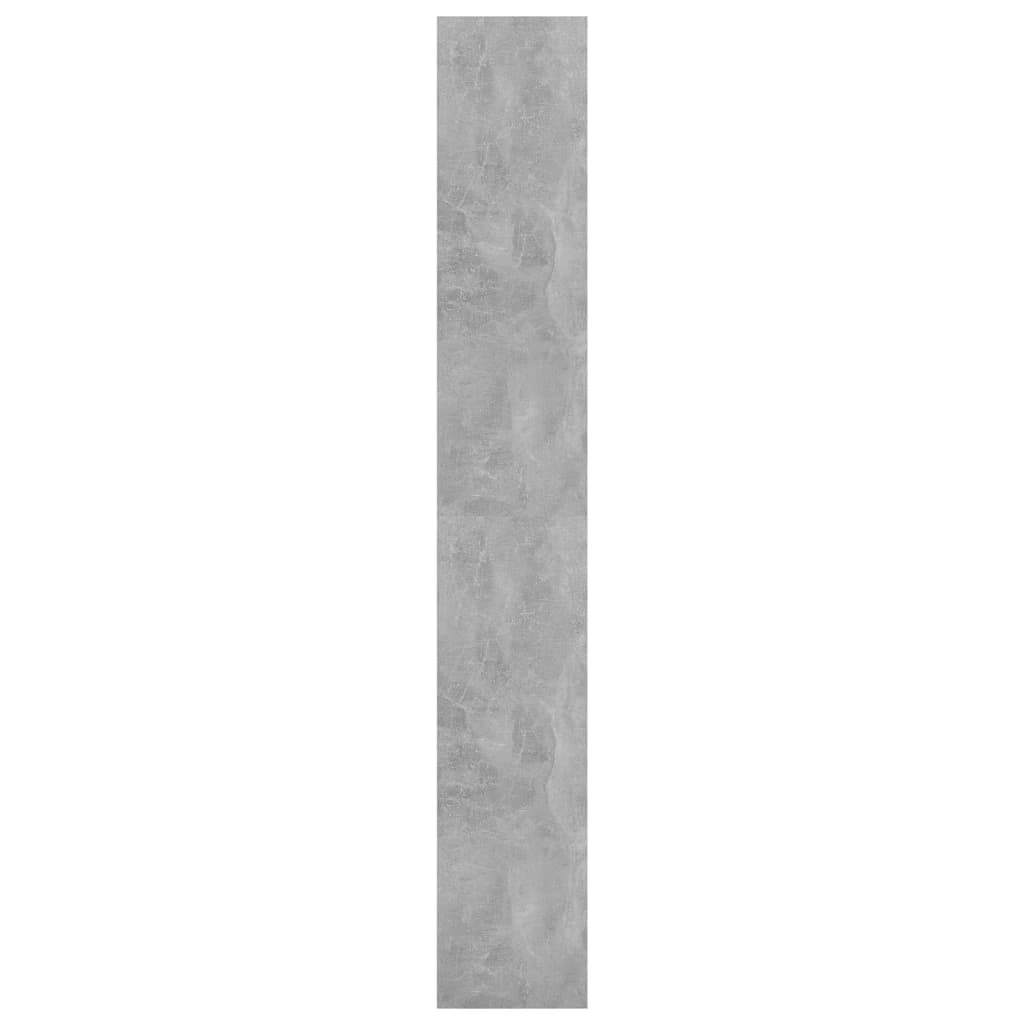 Libreria/Divisorio Grigio Cemento 80x30x198 cm in Truciolato - homemem39