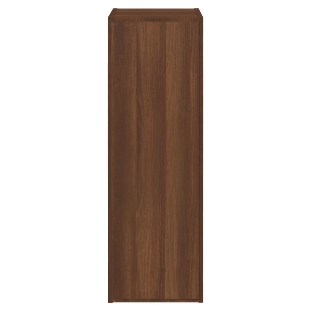 Mobili TV 2 pz Rovere Marrone 30,5x30x90cm in Legno Multistrato - homemem39