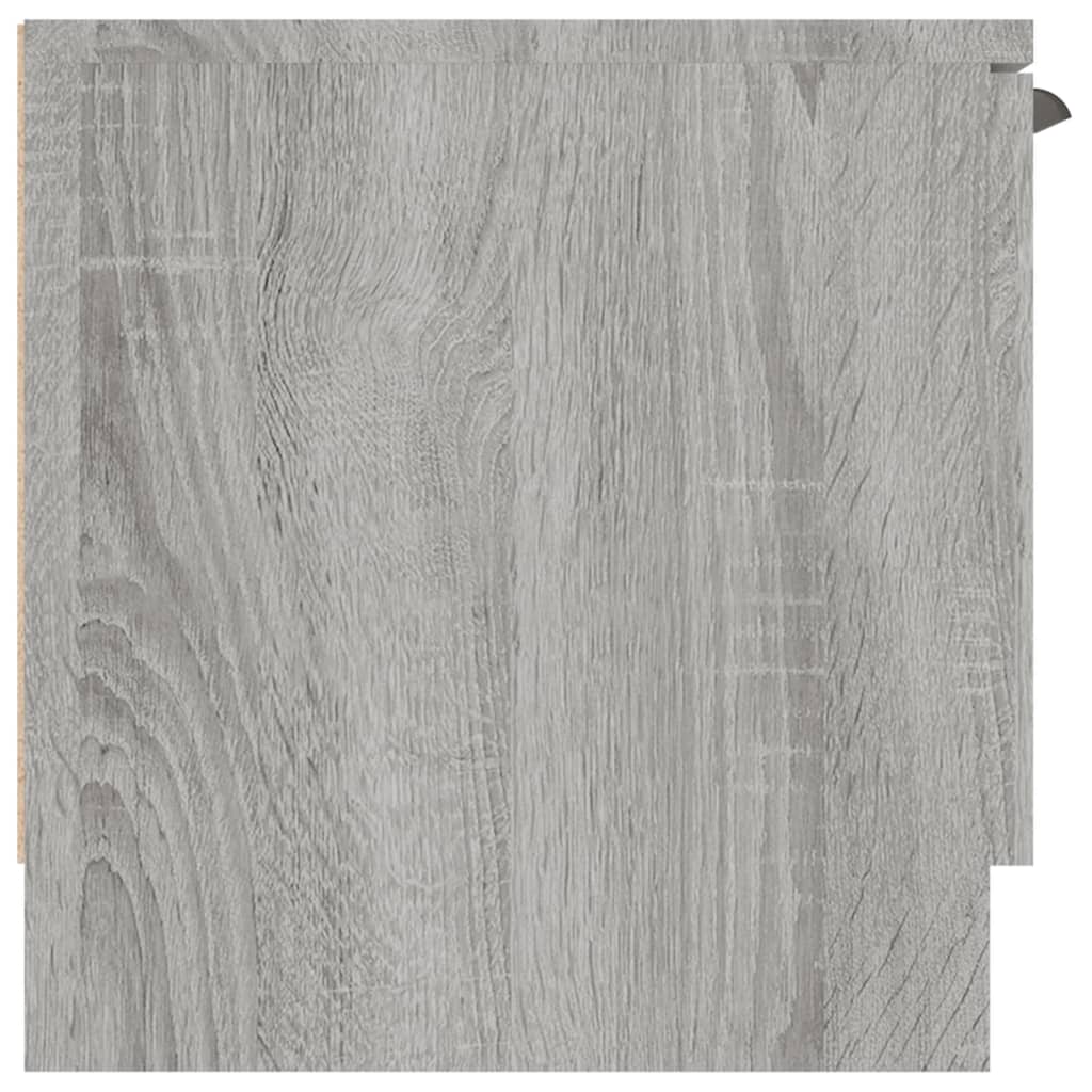 Mobile TV Grigio Sonoma 102x35x36,5 cm in Legno Multistrato - homemem39