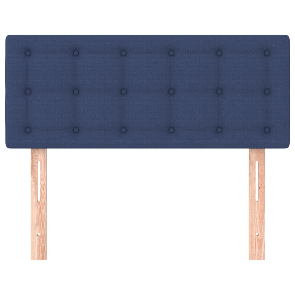 Testiera Blu 80x5x78/88 cm in Tessuto - homemem39