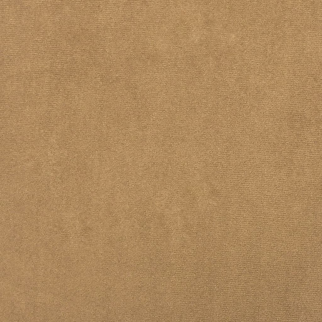 Cuscini Decorativi 2 pz Marrone Ø15x50 cm in Velluto - homemem39
