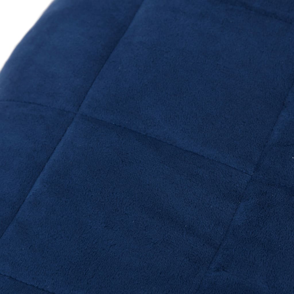 Coperta Ponderata Blu 120x180 cm 9 kg Tessuto - homemem39
