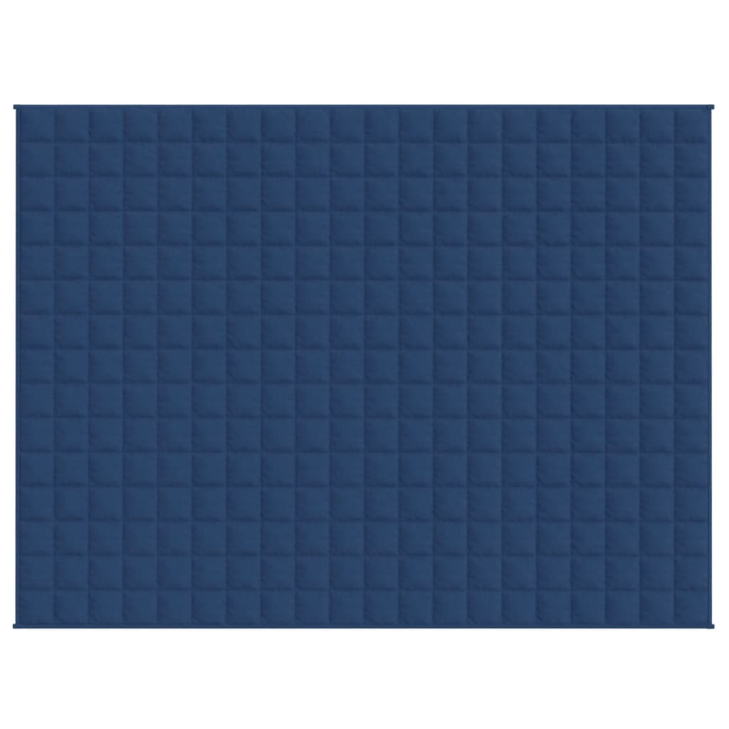 Coperta Ponderata Blu 150x200 cm 7 kg Tessuto - homemem39
