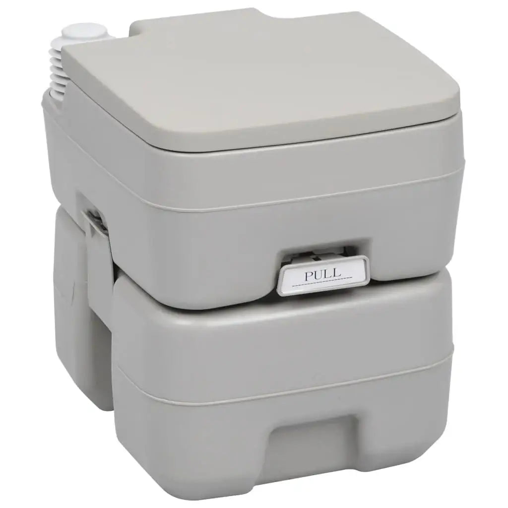 Set Toilette Portatile Campeggio Supporto Lavamani Tanica Acqua - homemem39