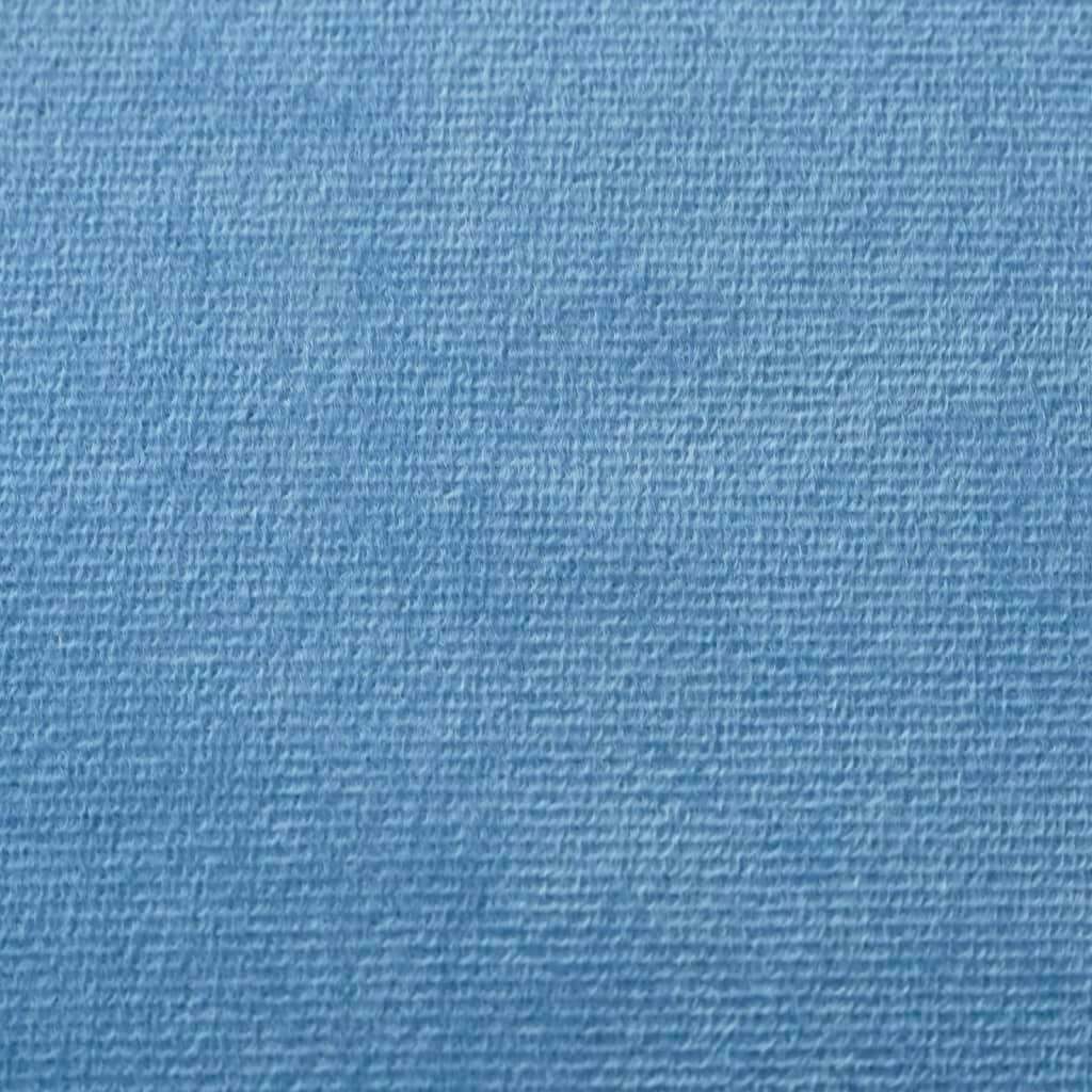 Divano per Bambini a 2 Posti Blu in Morbido Peluche - homemem39
