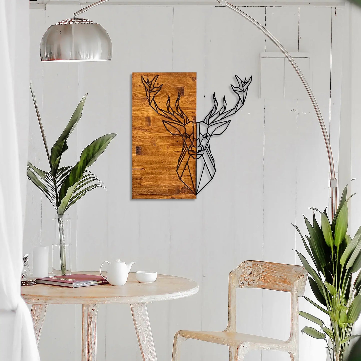 Decorative Wooden Wall Accessory - homemem39