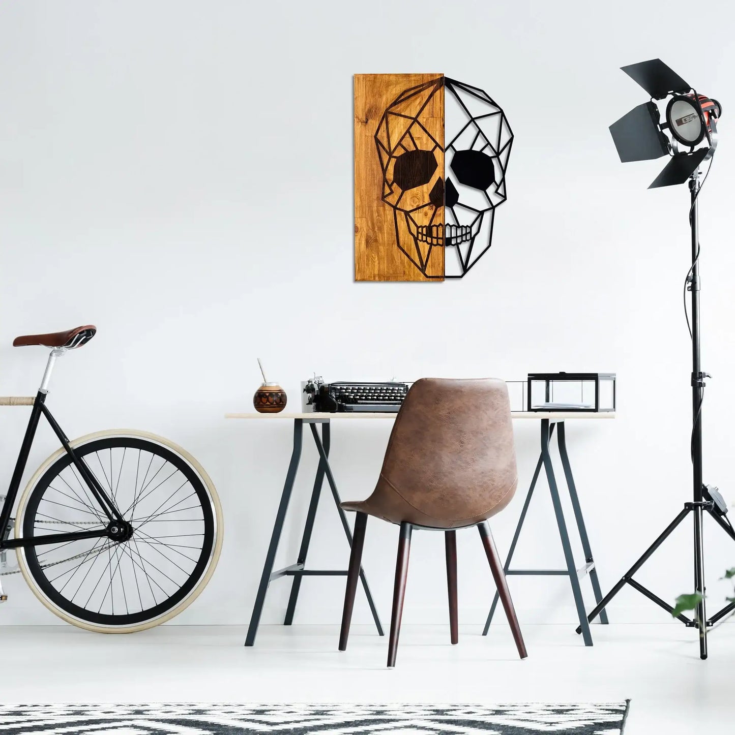 Decorative Wooden Wall Accessory - homemem39