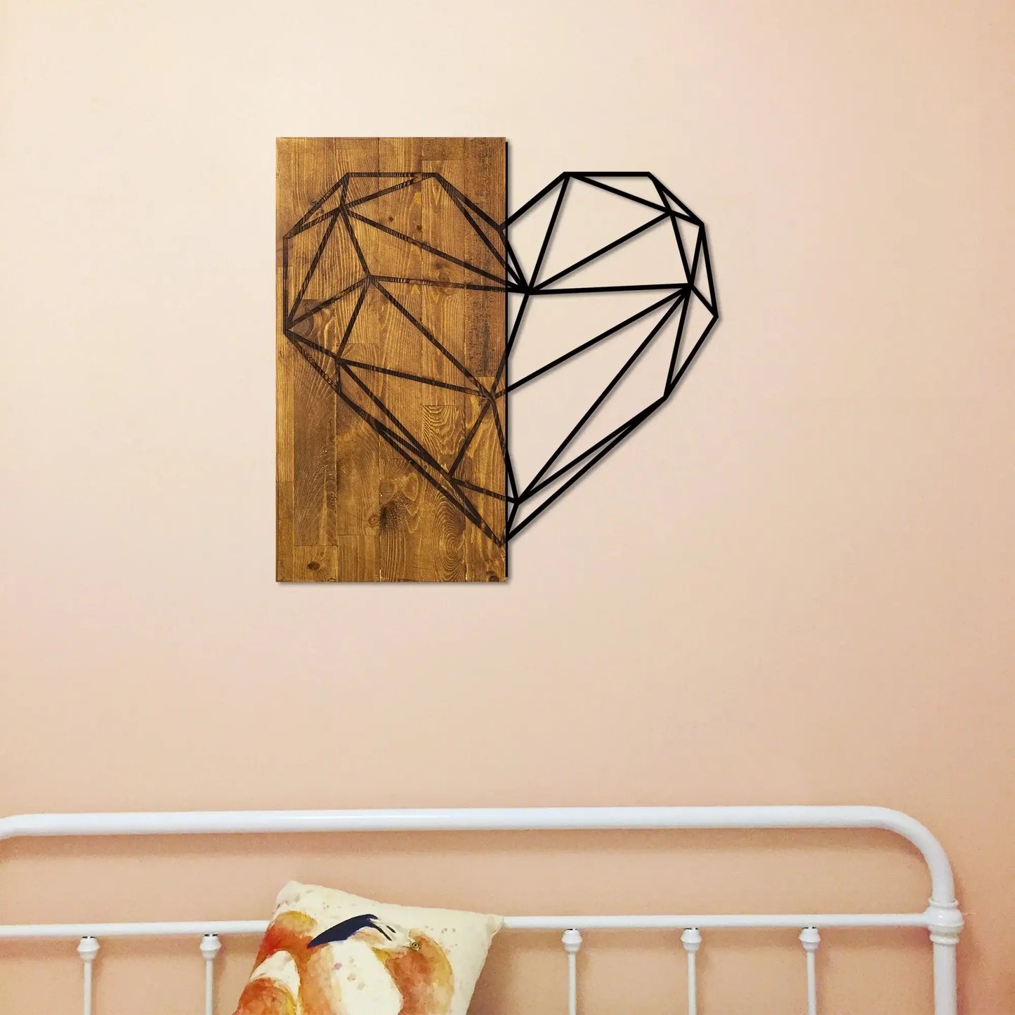 Decorative Wooden Wall Accessory - homemem39
