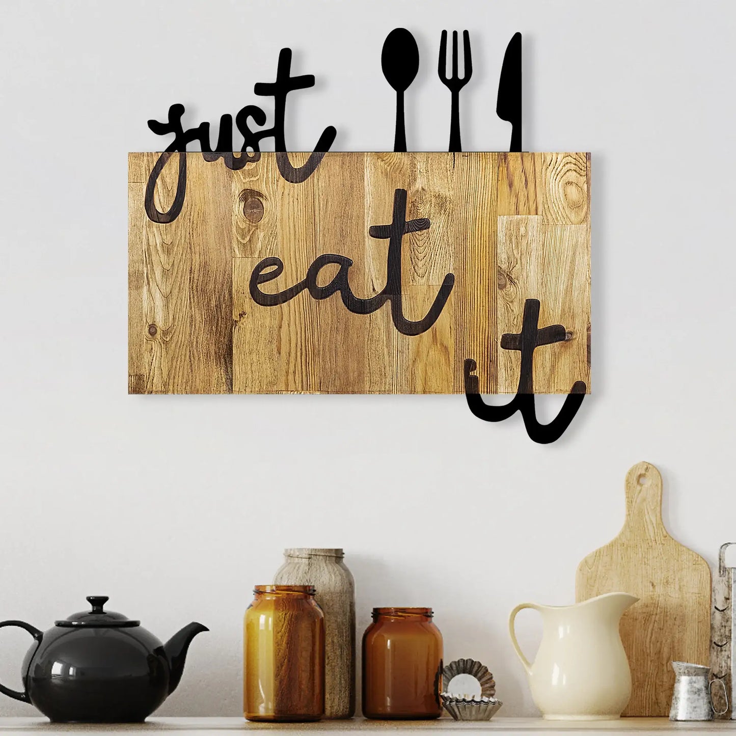 Decorative Wooden Wall Accessory - homemem39