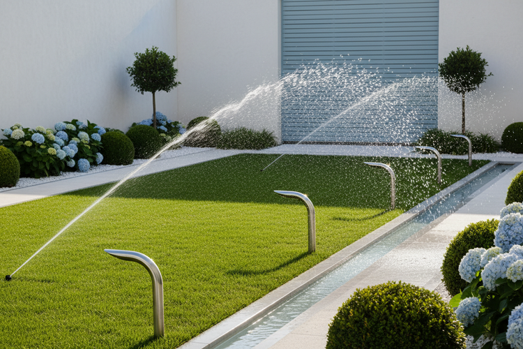 Pompe per irrigazione e irrigatori a pioggia e pompe ausiliarie