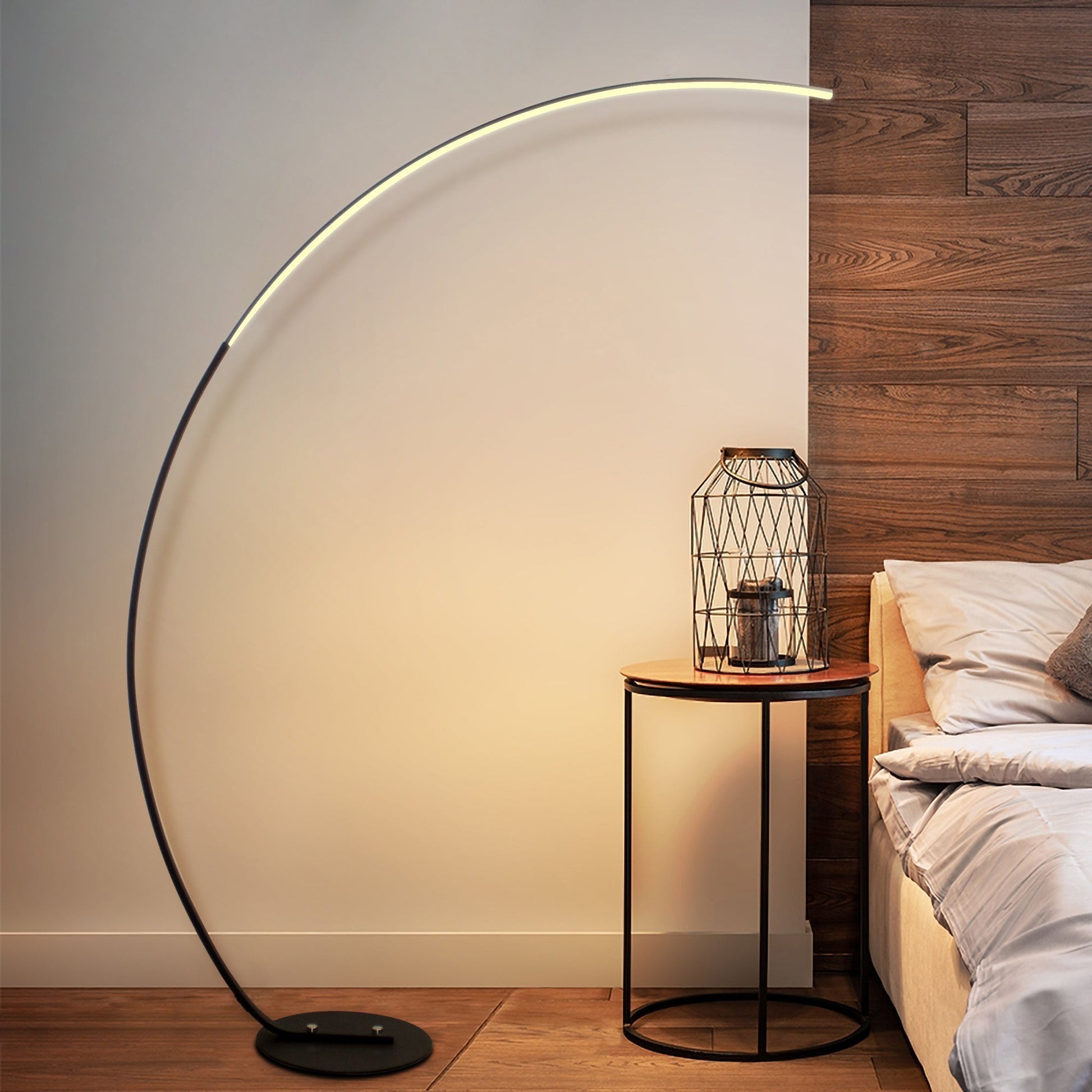 RGBW Curved Floor Lamp-2