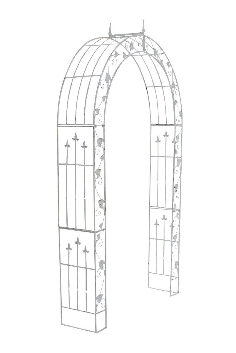 Arco da giardino in ferro verniciato a polvere - Rosenbogen Emma - homemem39