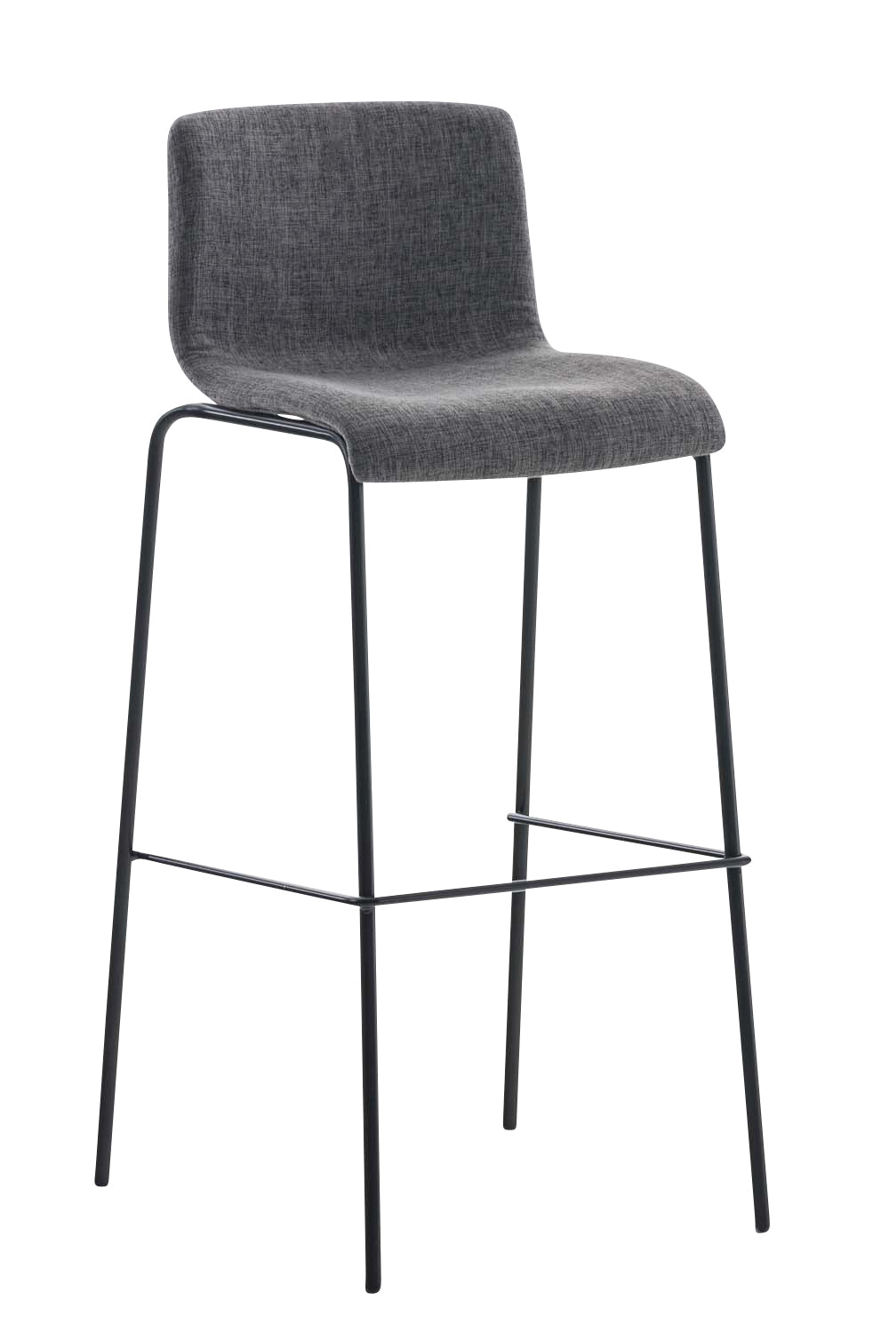 Barhocker Hover Stoff 4-Fuß Gestell