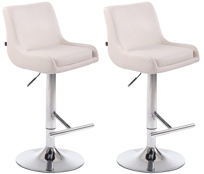 2er Set Barhocker Club Kunstleder