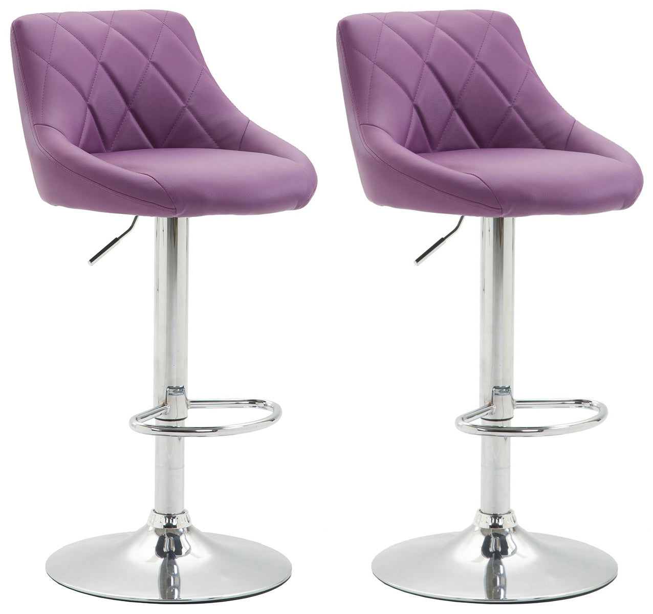 2er Set Barhocker Lazio Kunstleder | homemem39