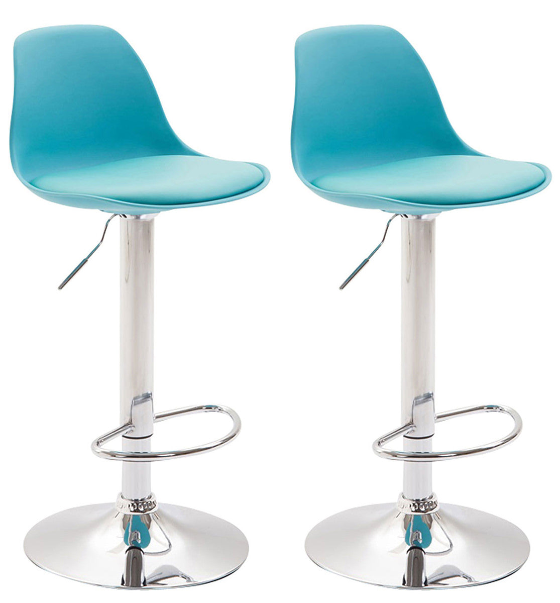 2er Set Barhocker Kiel Kunststoff | homemem39
