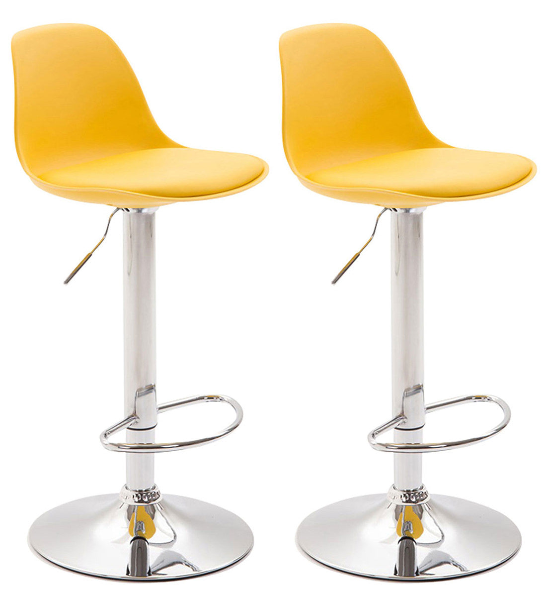 2er Set Barhocker Kiel Kunststoff | homemem39