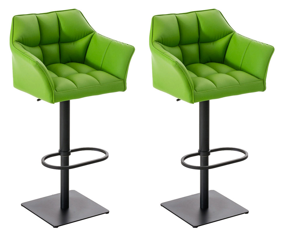 2er Set Barhocker Damaso Kunstleder